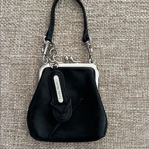 Charles David Black Leather Changeholder